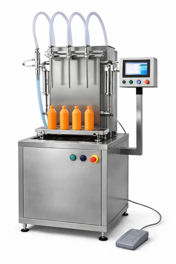 Semi-Automatic Liquid Filling Machine